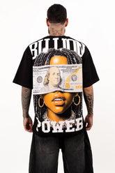 Camiseta over POWER DOLLAR