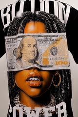 Camiseta over POWER DOLLAR