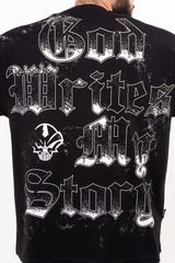 Camiseta over GOD WRITES