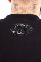 Camiseta basica GOTHIC TIME piedra plateada
