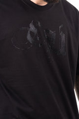 Camiseta over FUCK OFF p. negra