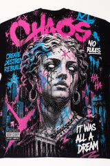 Camiseta over CHAOS GIRL