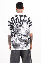 Camiseta over con taches ANARCHY