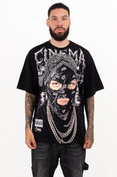 Camiseta over REBEL GIRL