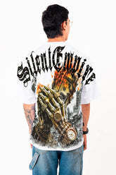 CAMISETA OVER - TACHES - SILENT EMPIRE