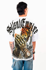 CAMISETA OVER - TACHES - SILENT EMPIRE