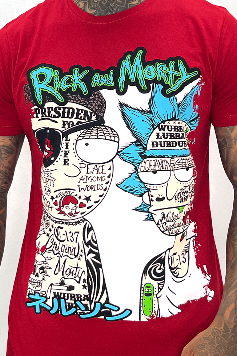 Camiseta R AND M CHOLOS