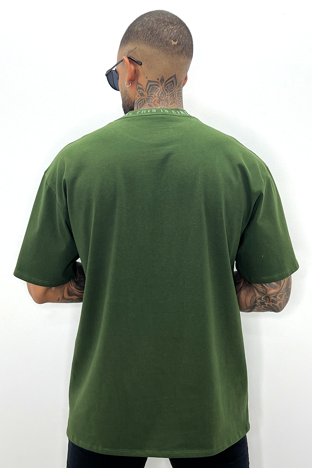 Camiseta LITTE SOLDIER -VERDE M