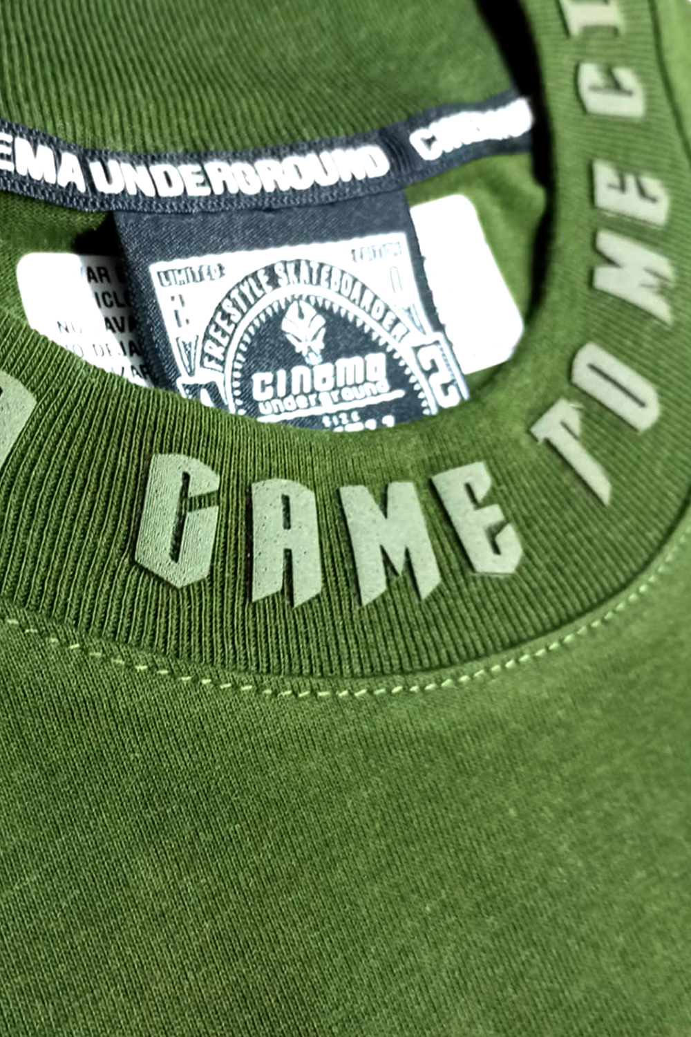 Camiseta ITS A GAME TO ME -VERDE M