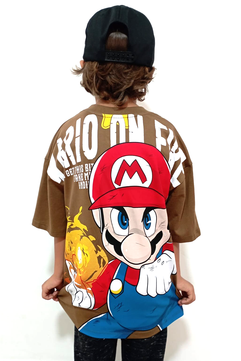 Camiseta MARIO ON FIRE