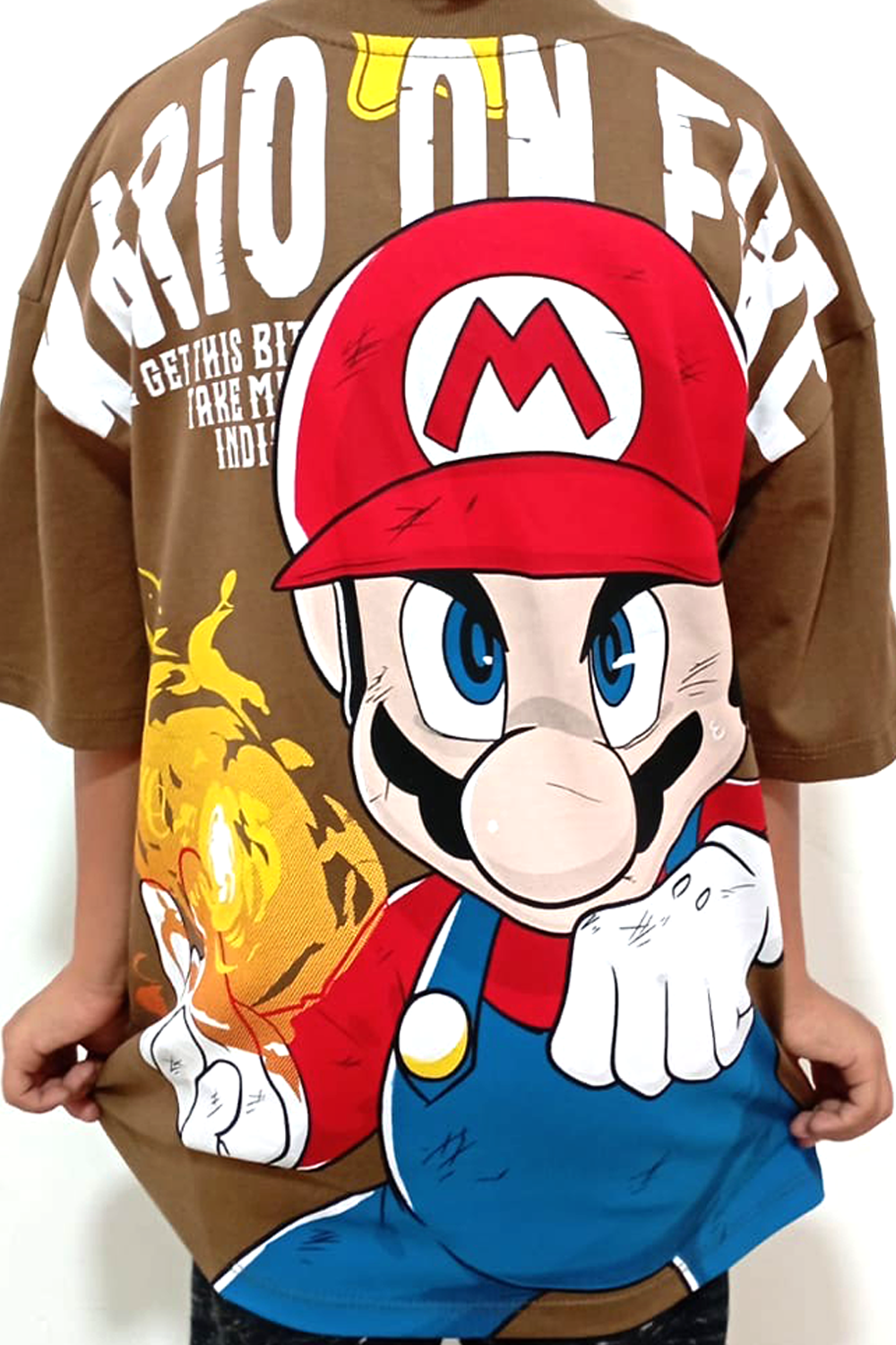 Camiseta MARIO ON FIRE