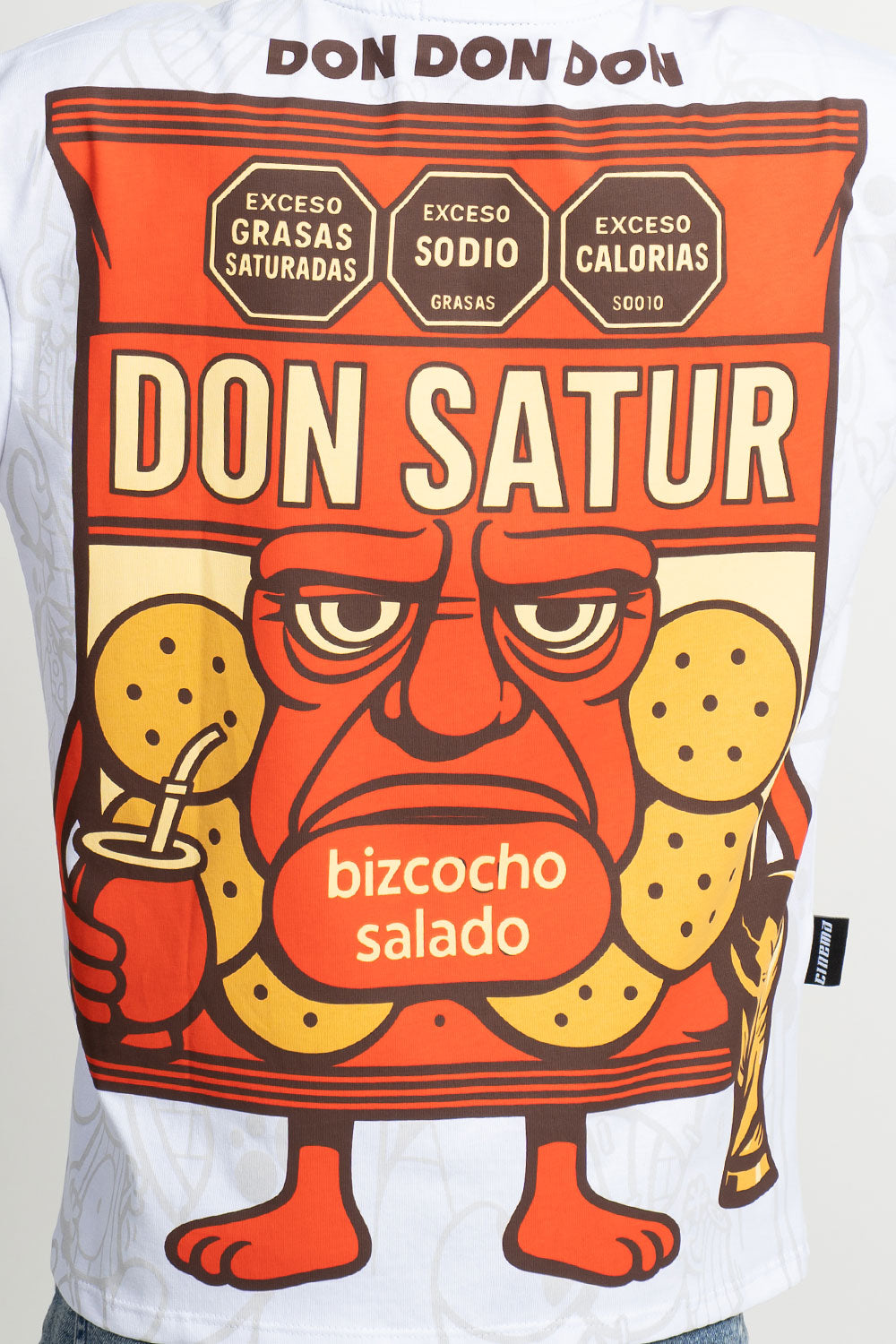 camiseta over DON DON DON SATUR