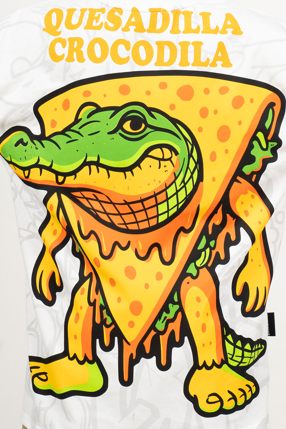 camiseta over QUESADILLA COCODRILA