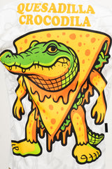 camiseta over QUESADILLA COCODRILA