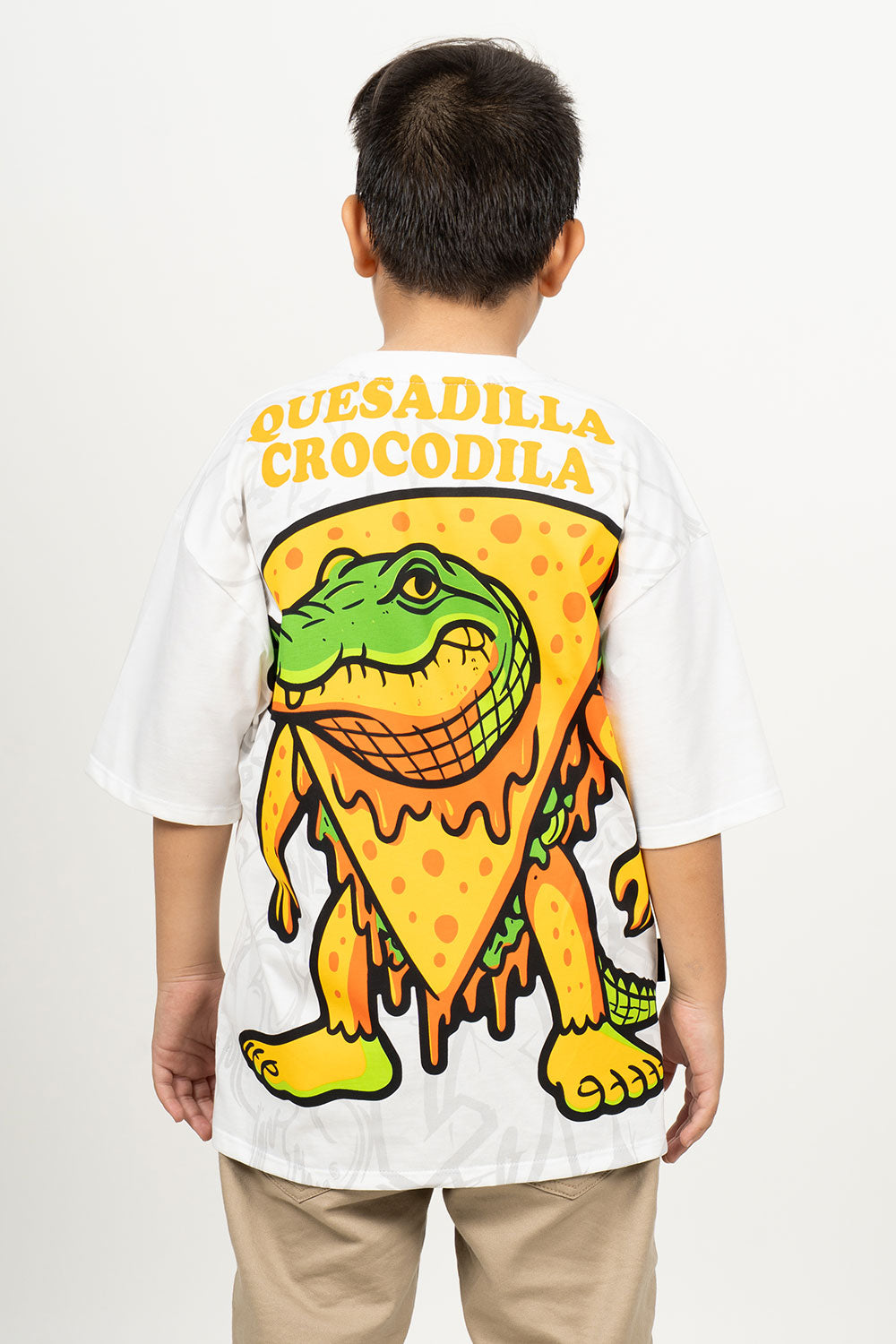 camiseta over QUESADILLA COCODRILA