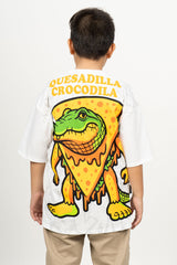 camiseta over QUESADILLA COCODRILA