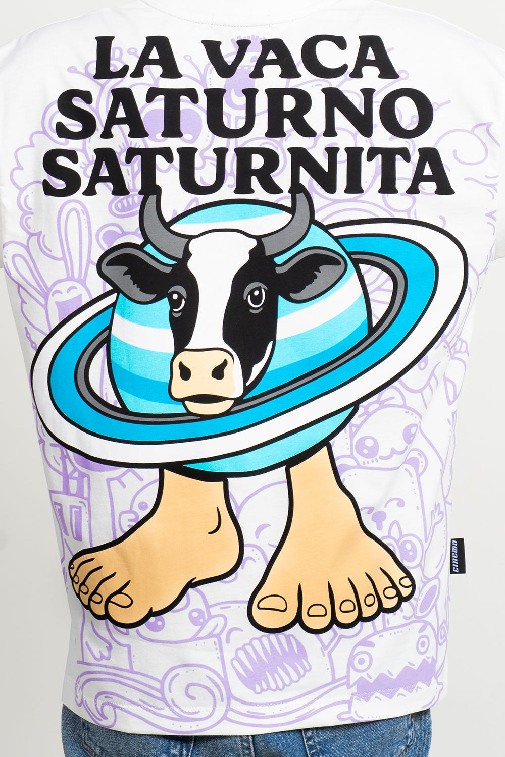 camiseta over LA SATURNITA