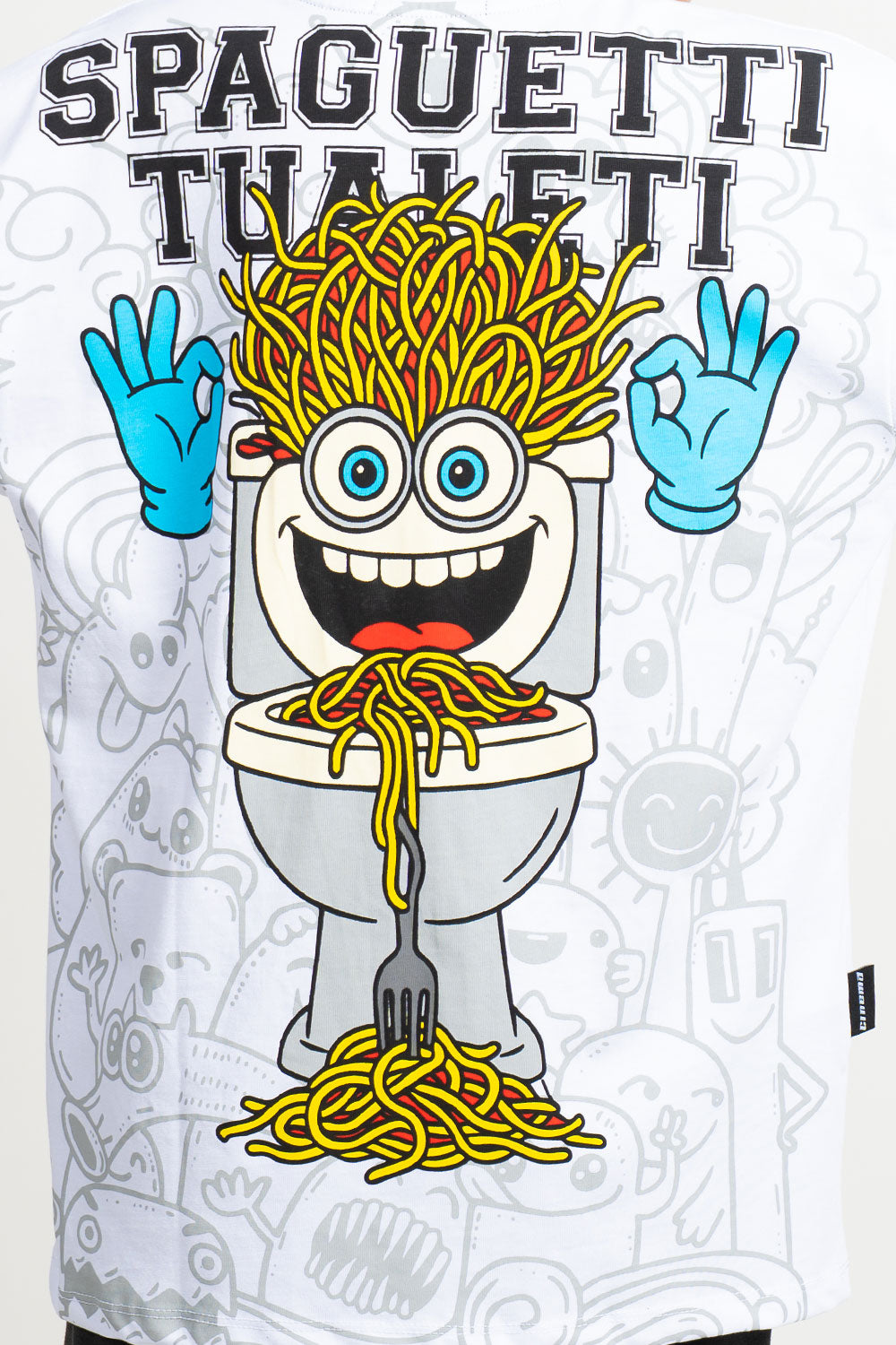 camiseta over SPAGUETTI