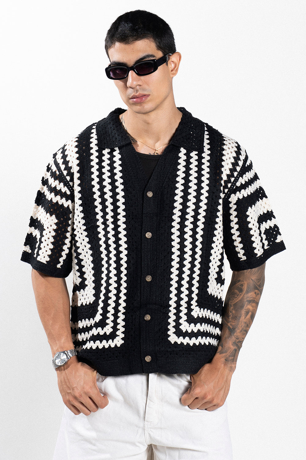 Camisa TEJIDA