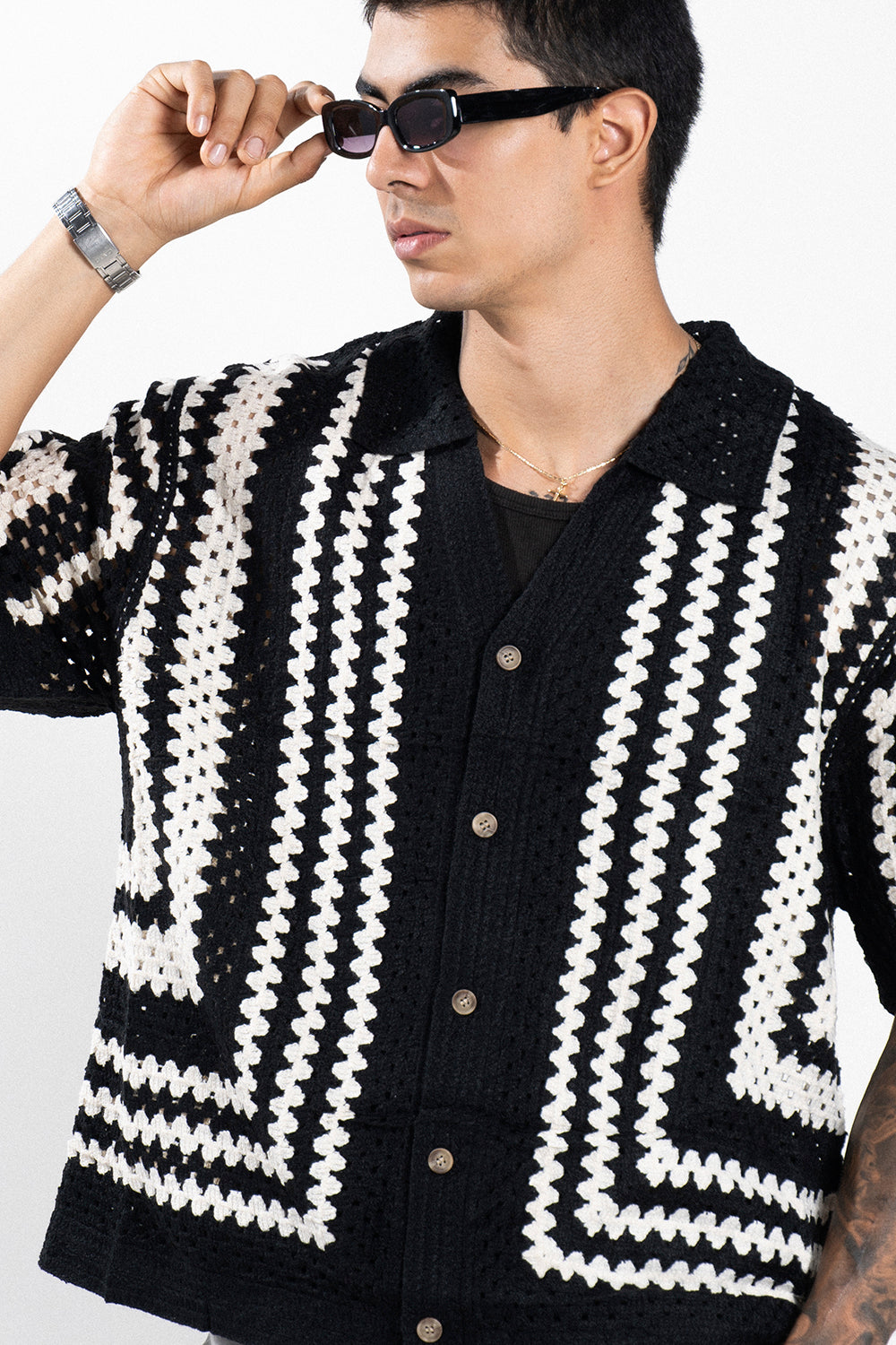 Camisa TEJIDA