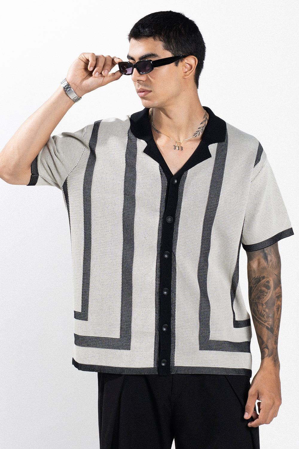 Camisa TEJIDA