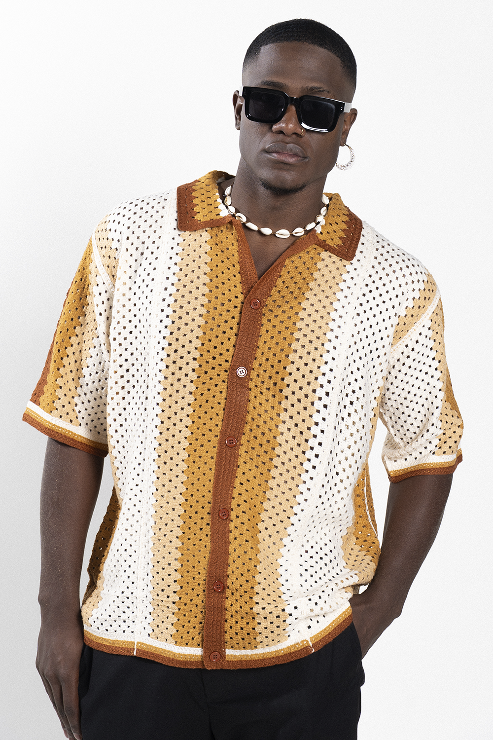 Camisa TEJIDA