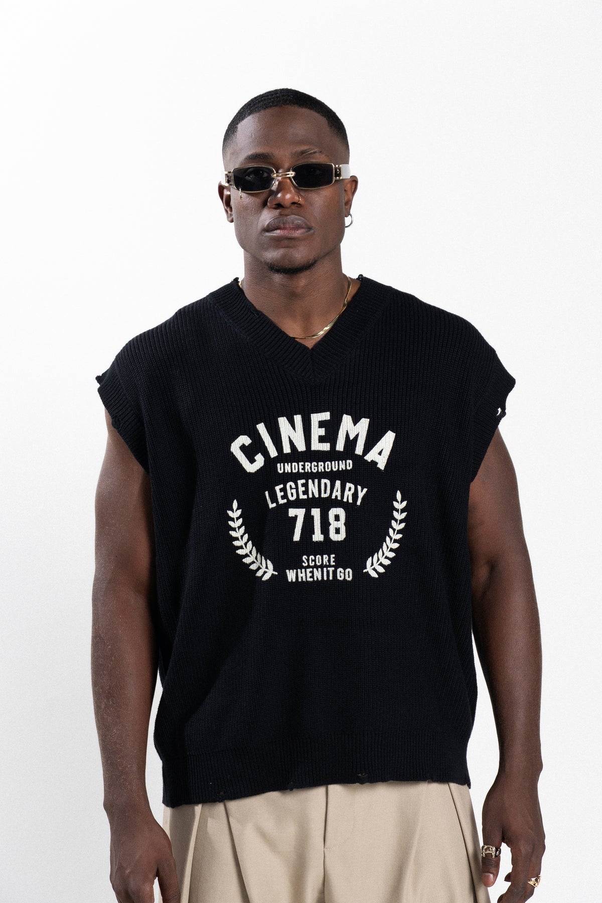 Esqueleto Tejida CINEMA negra