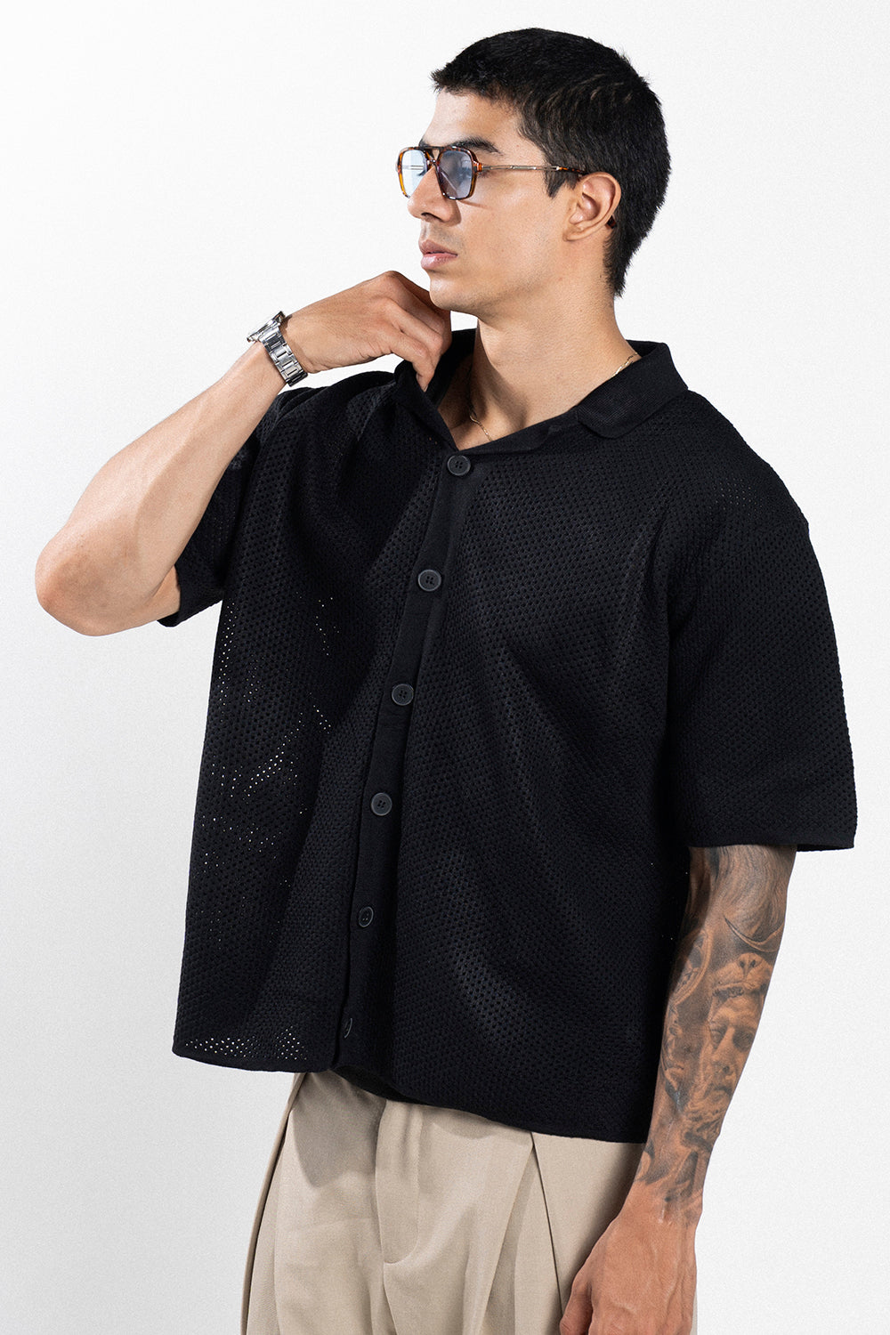 Camisa TEJIDA