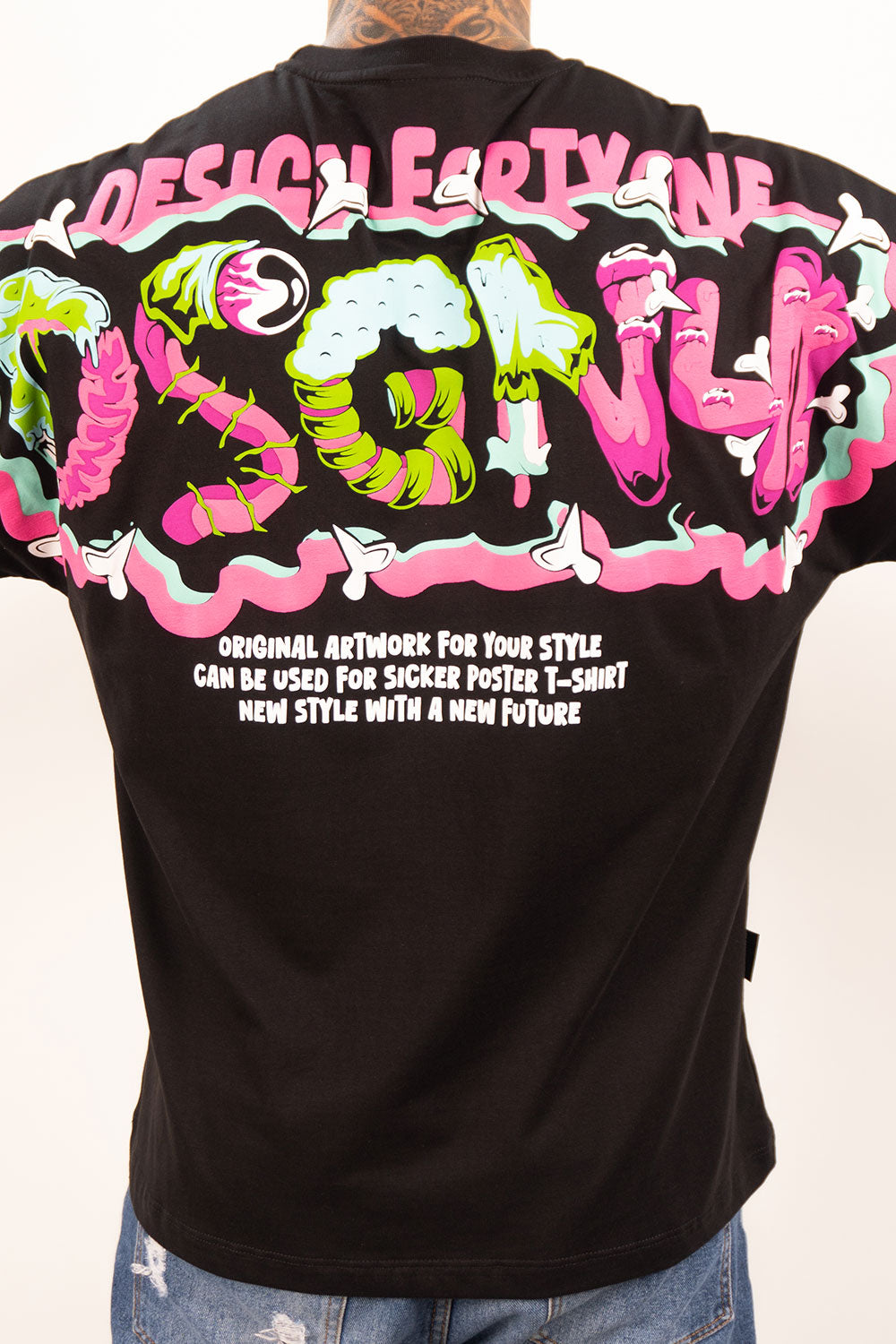 Camiseta OVER DESIGN DEAT