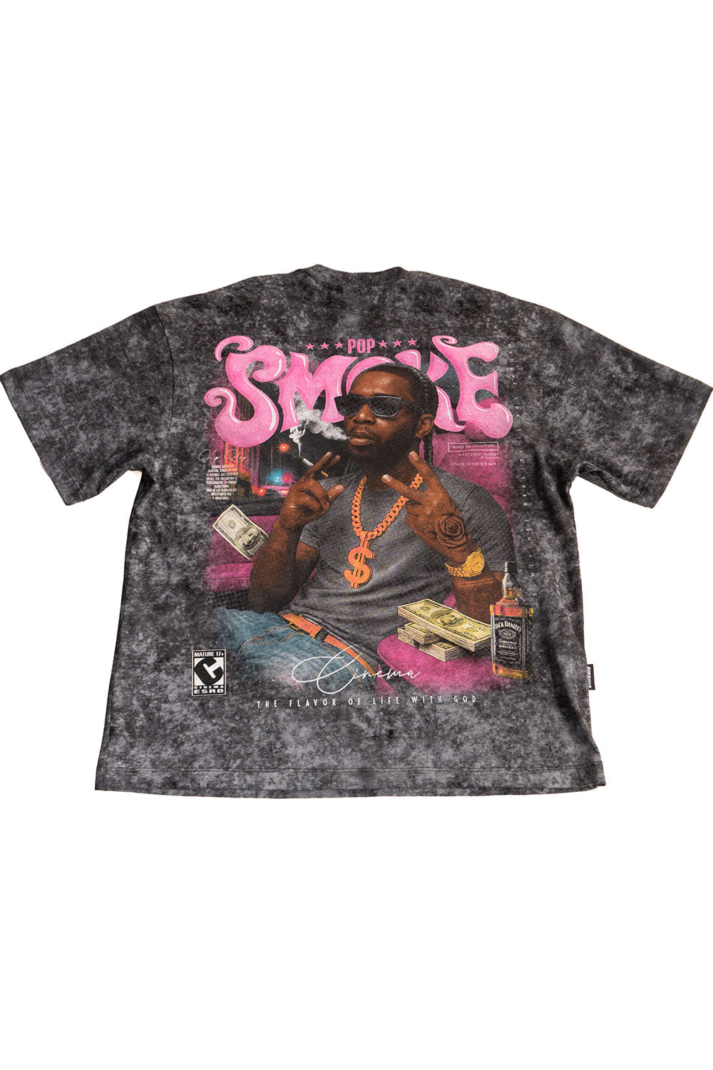 ACID WASH BOXY SMOKE UNDERGROUND