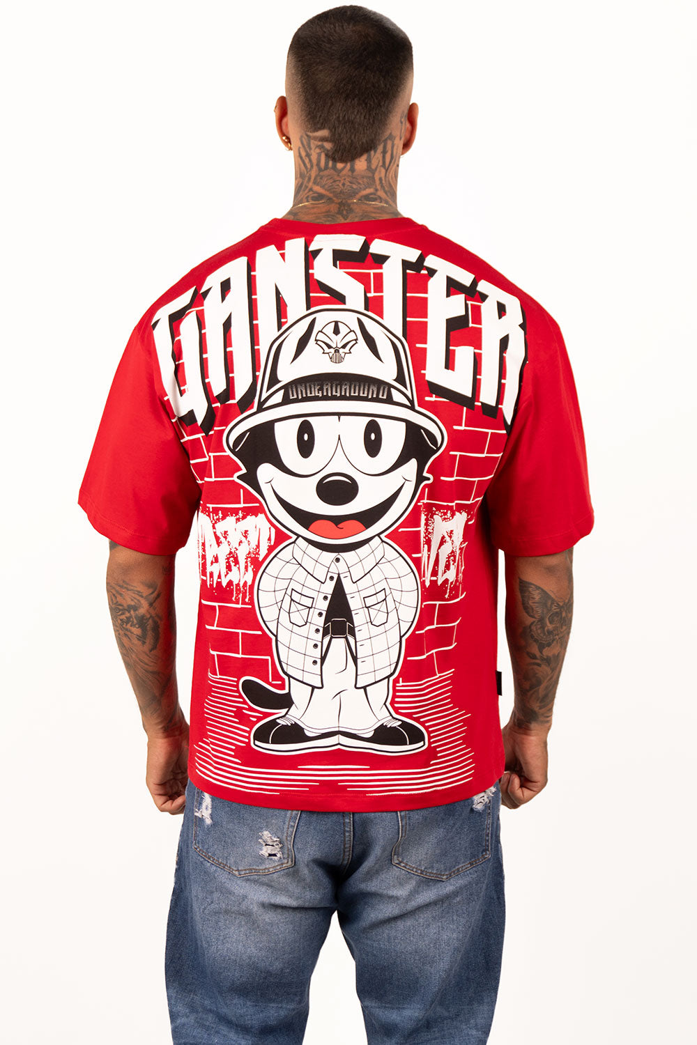 Camiseta OVER GANSTER TOON