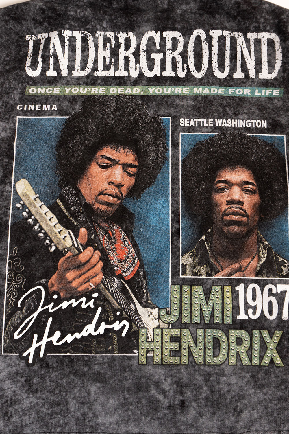 ACID WASH BOXY JIMI HENDRIX