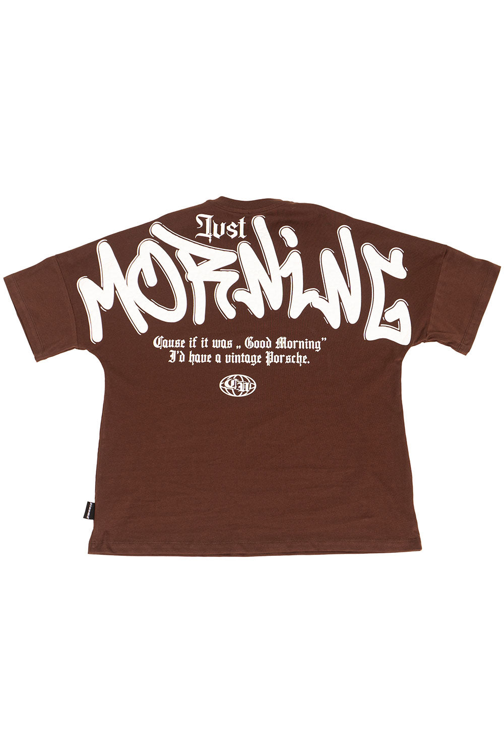 Camiseta OVER JUST MORNIG