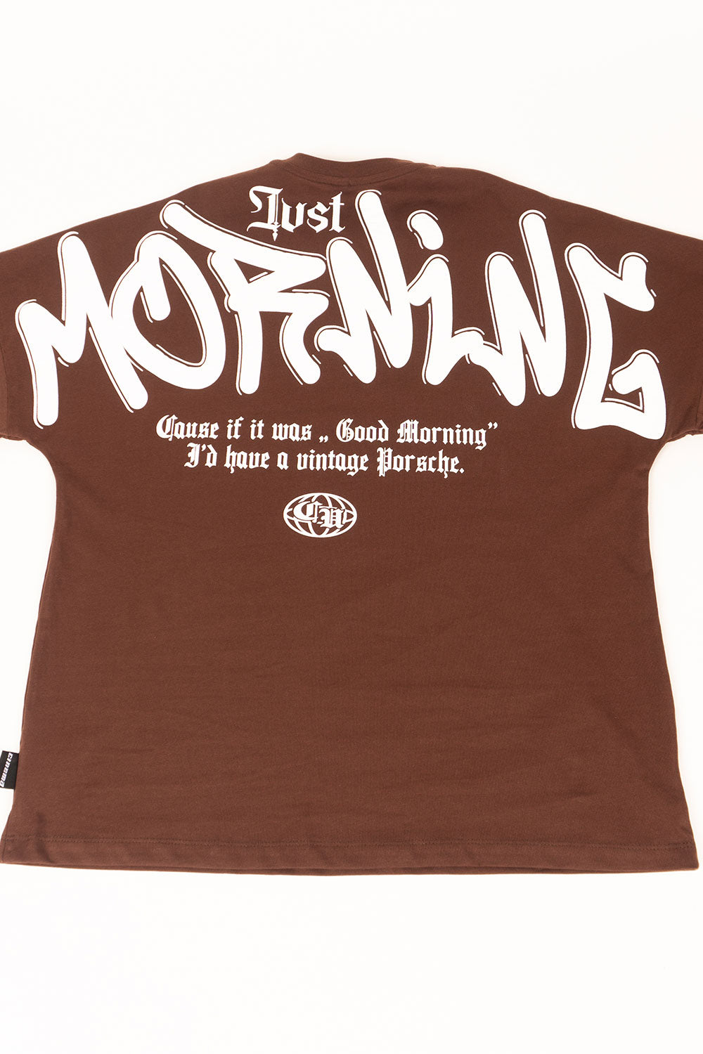 Camiseta OVER JUST MORNIG