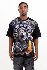 CAMISETA OVER - FREEDOM