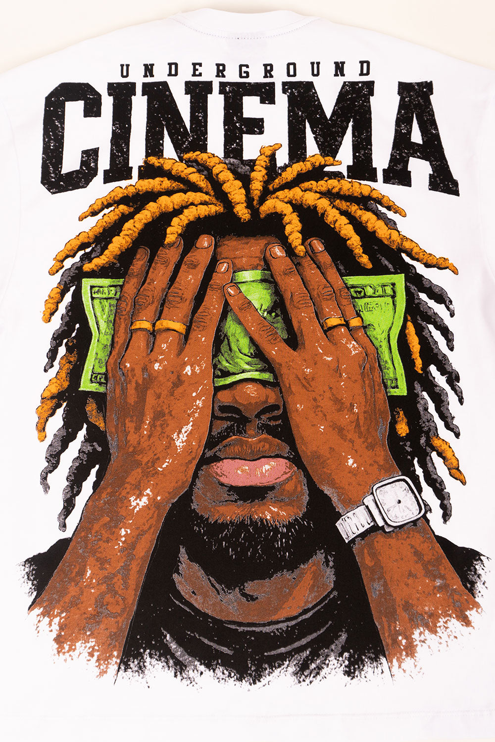 Camiseta OVER MONEY STAY