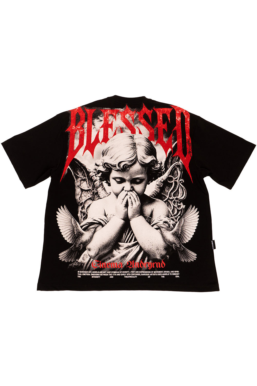 Camiseta OVER BLESSED RED