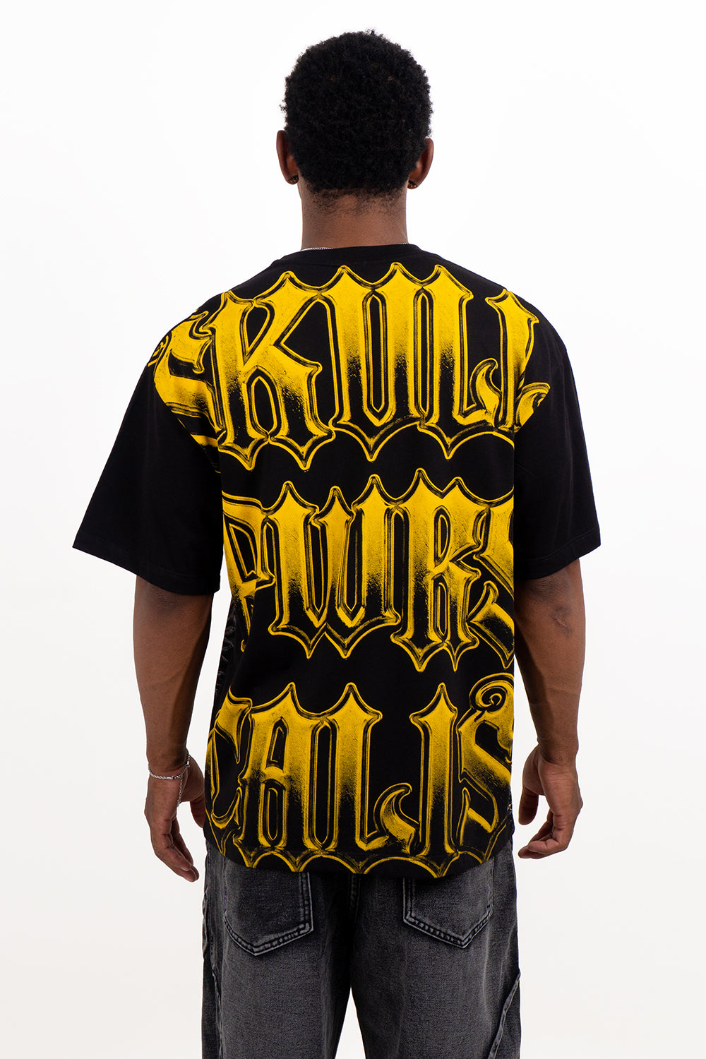 CAMISETA OVER - SKULL