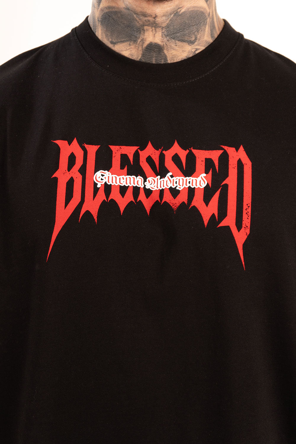 Camiseta OVER BLESSED RED