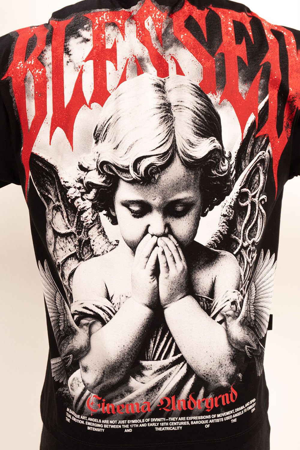 Camiseta OVER BLESSED RED