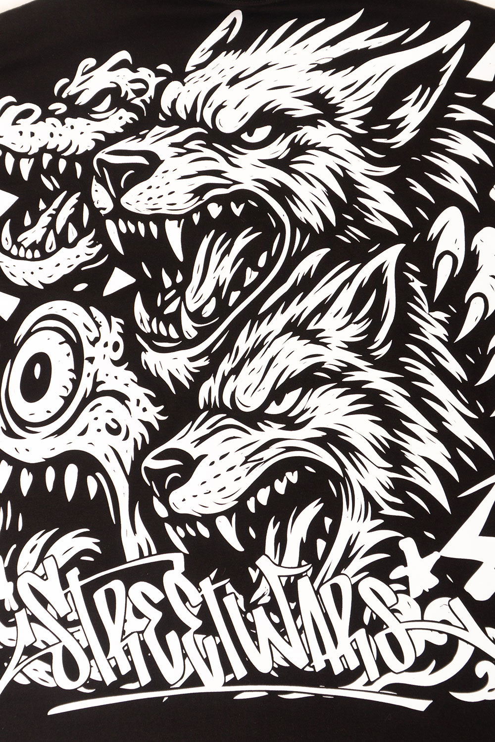 Camiseta over LOBOS FOTOLUMINICENTE