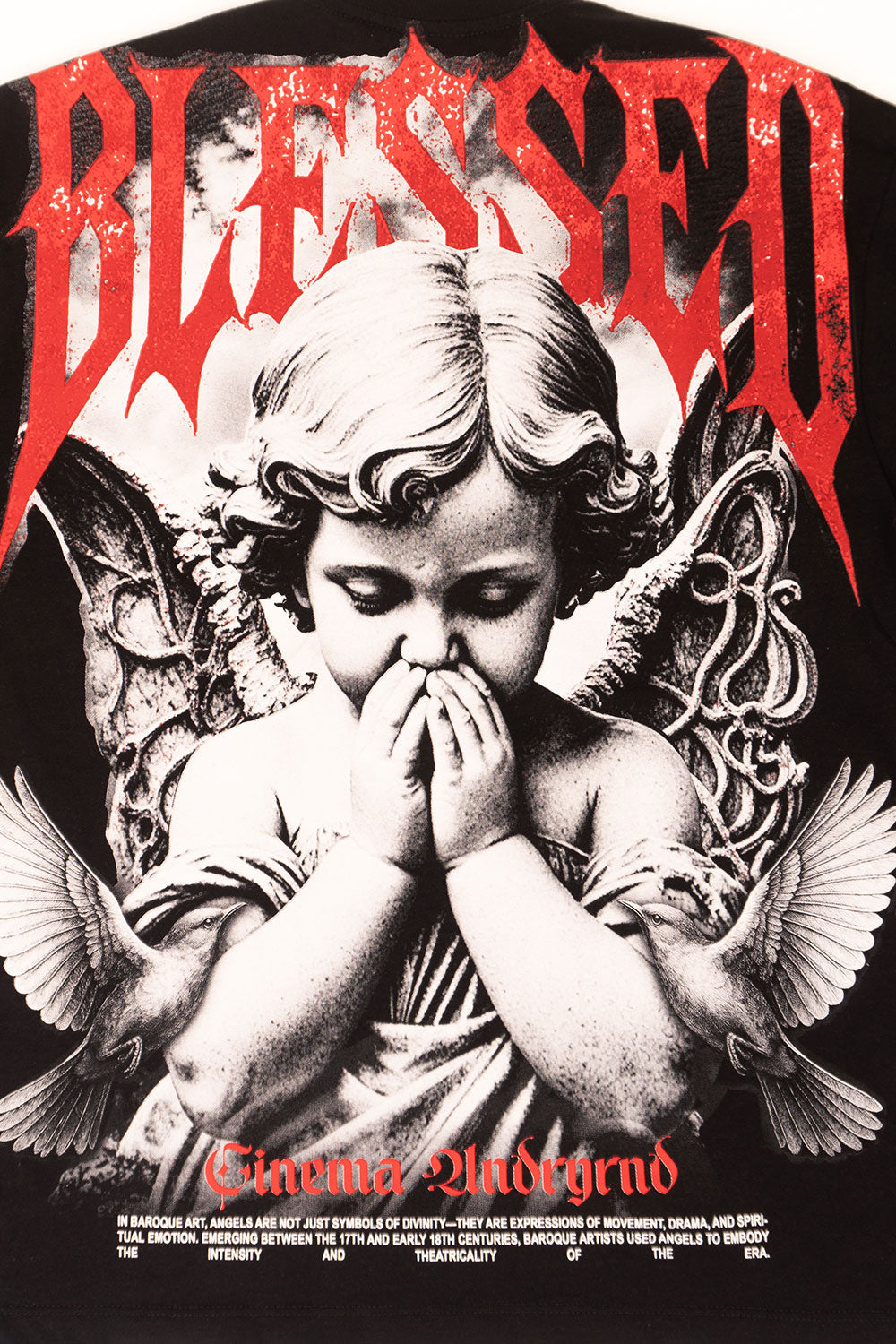 Camiseta OVER BLESSED RED