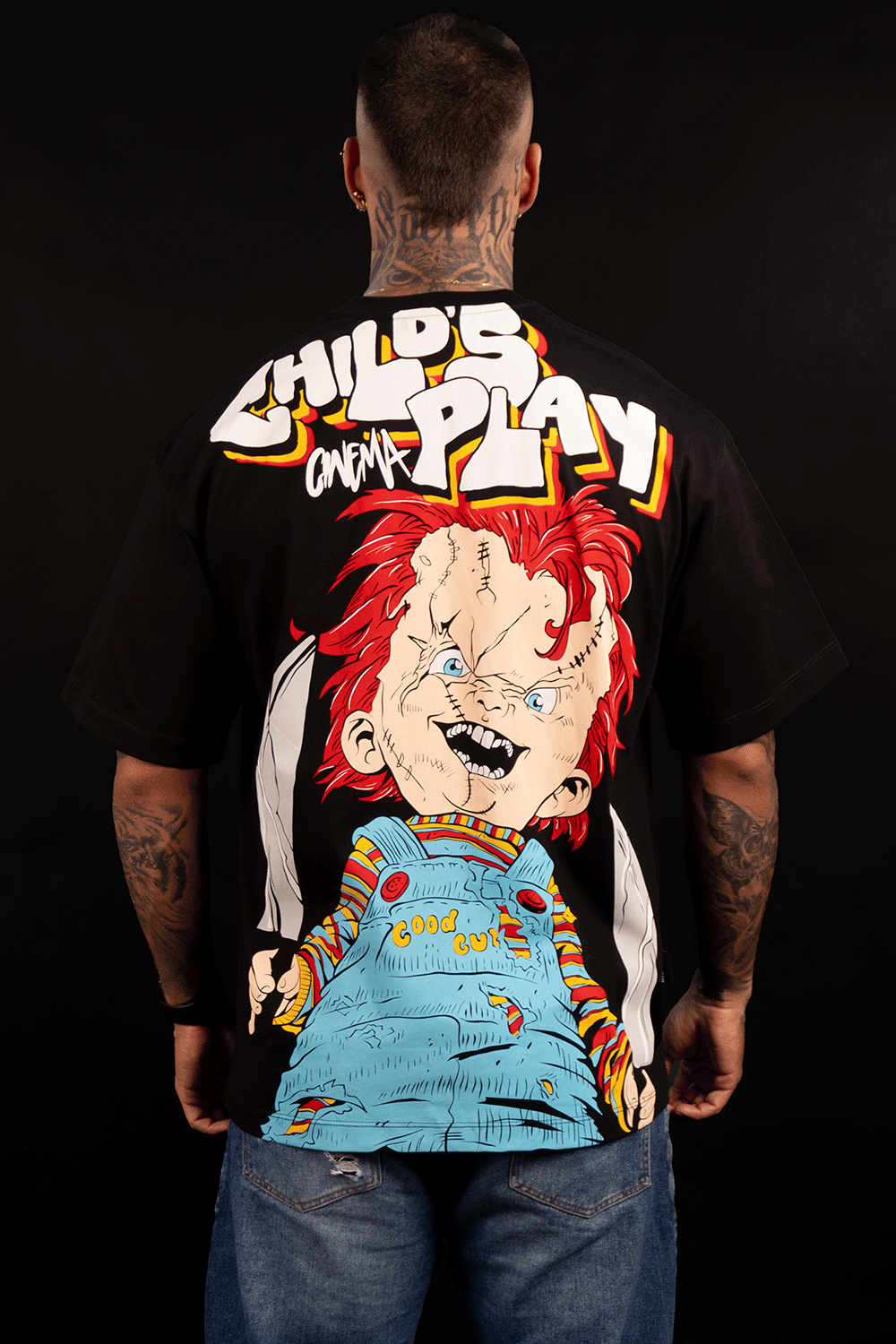 Camiseta OVER CHUKY CINEMA