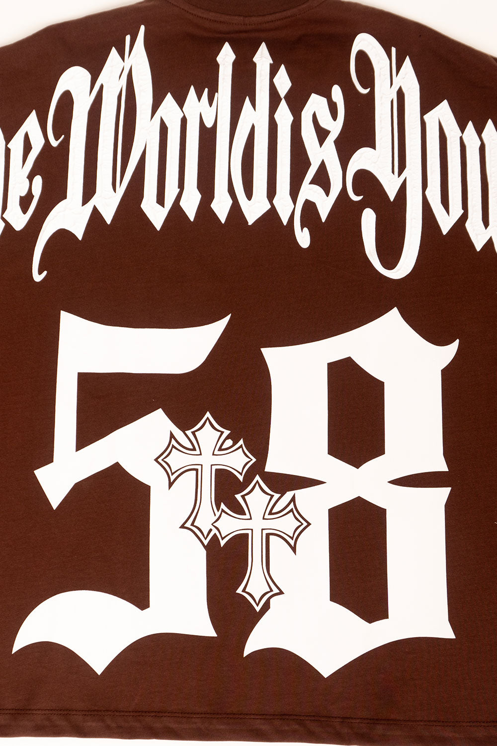 Camiseta over WORLDIS