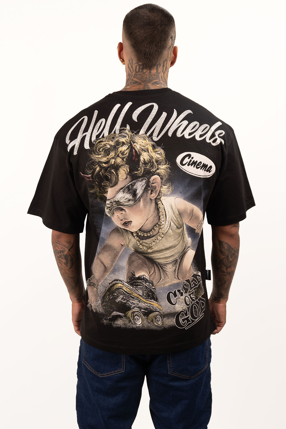 Camiseta OVER HELL WHEELS