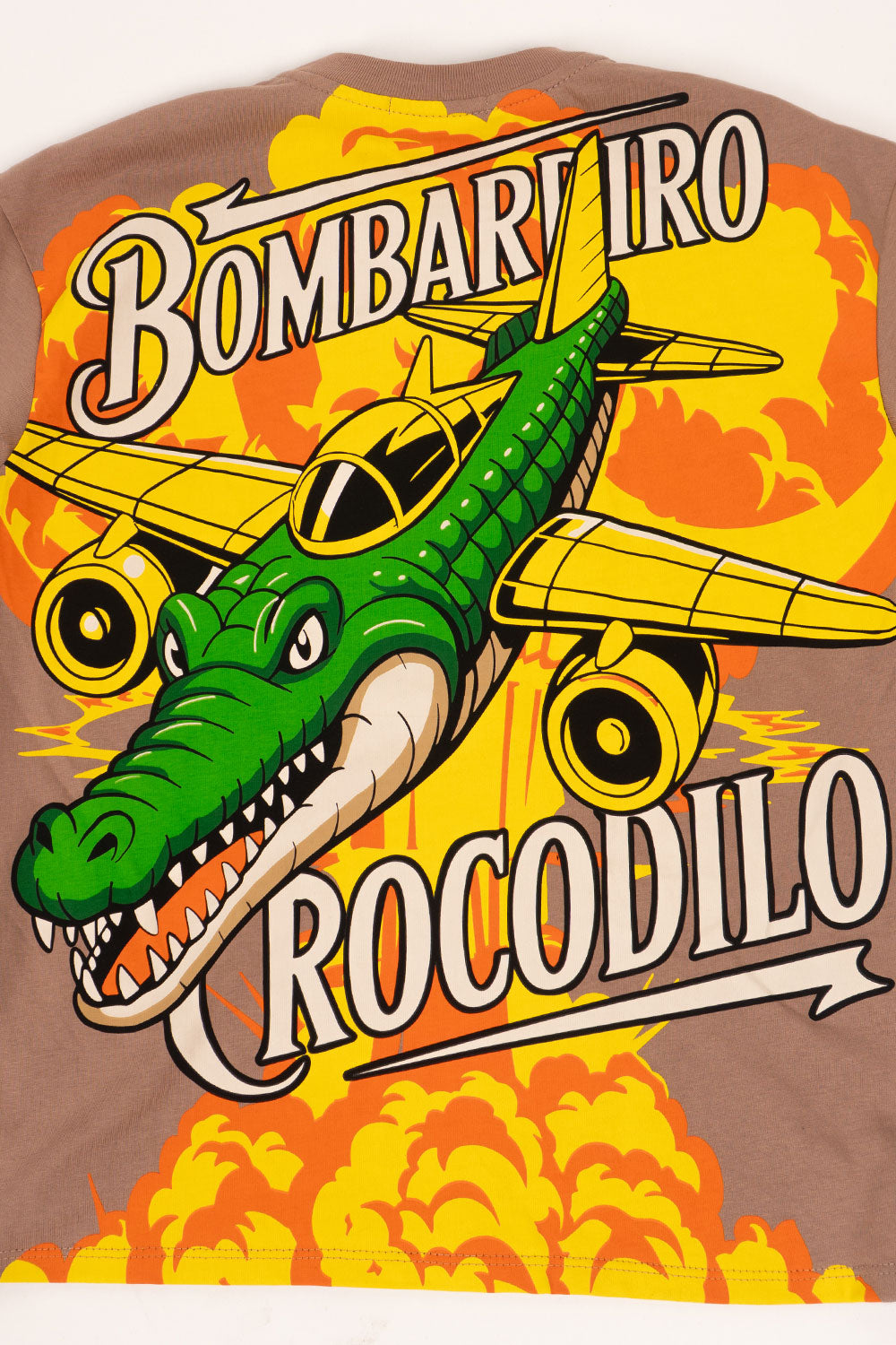 camiseta over BOMBARDIRO COCODRILO