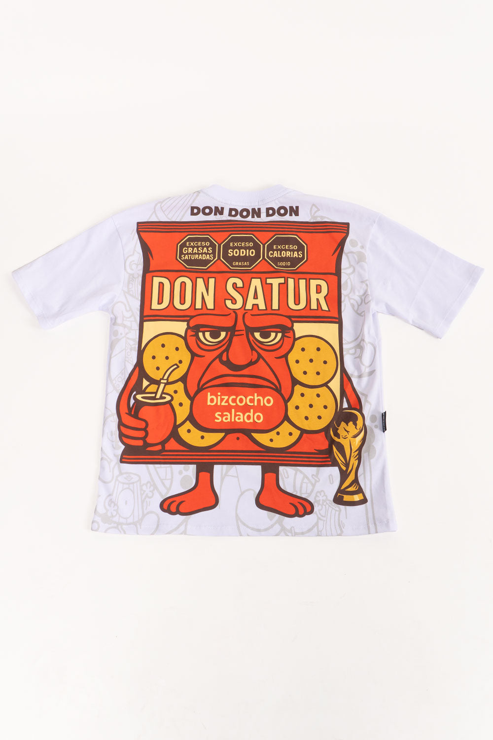 camiseta over DON DON DON SATUR