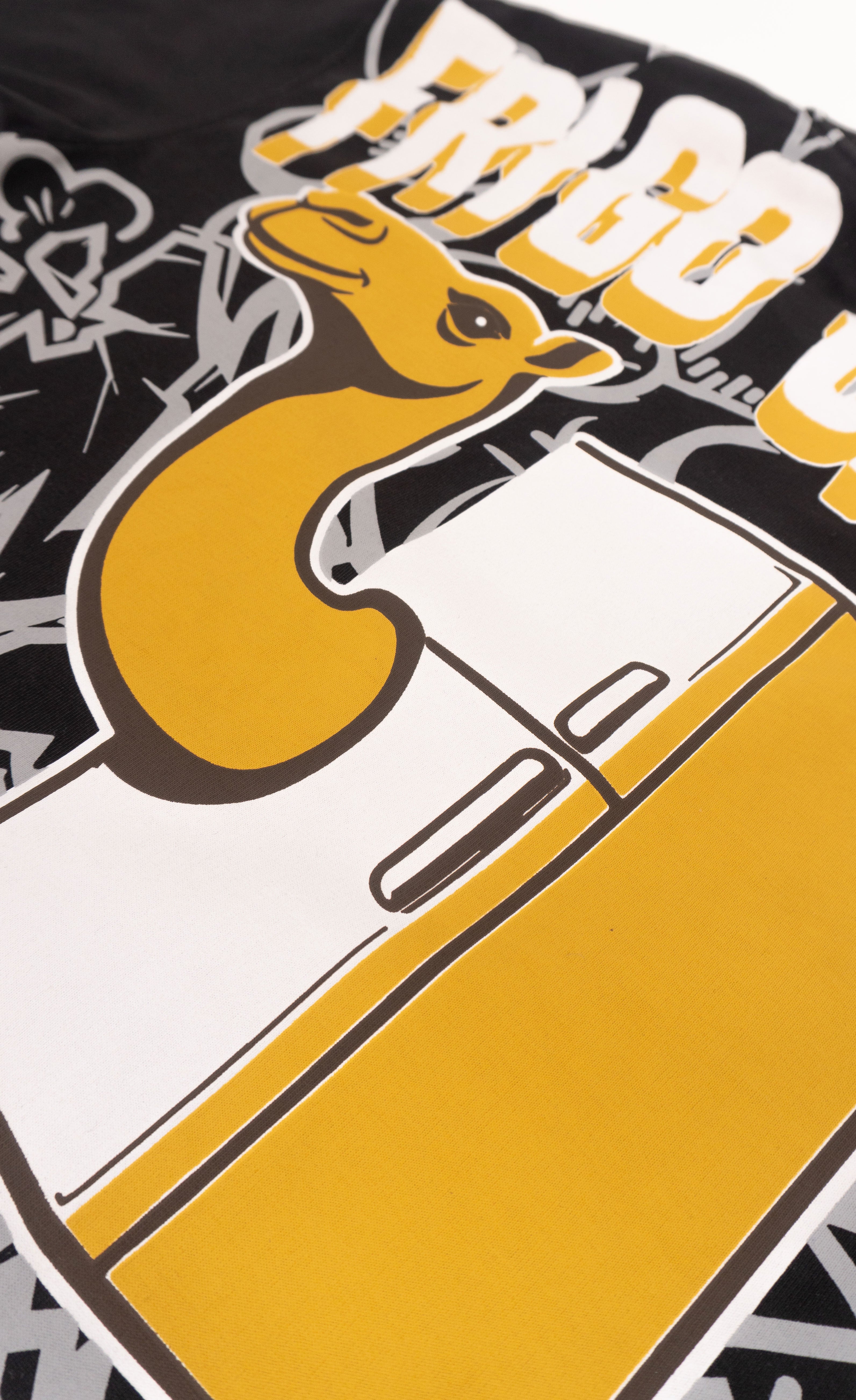 camiseta over FRIGO CAMELO