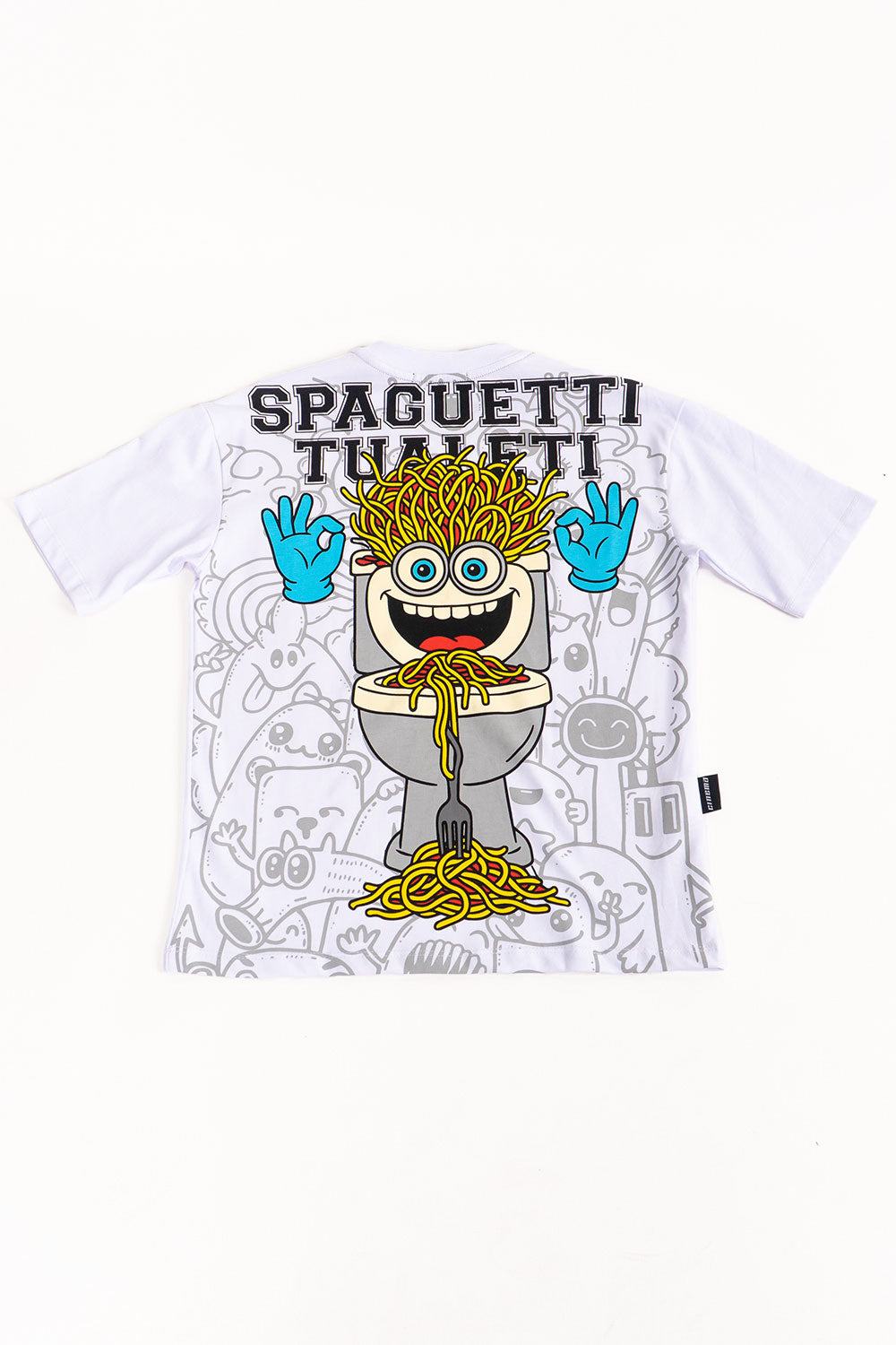 camiseta over SPAGUETTI