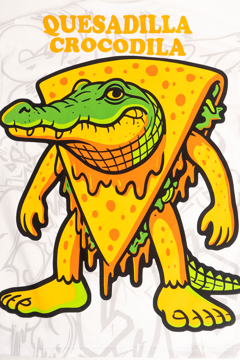camiseta over QUESADILLA COCODRILA